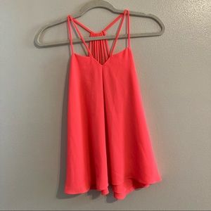 Vibrant Coral Top